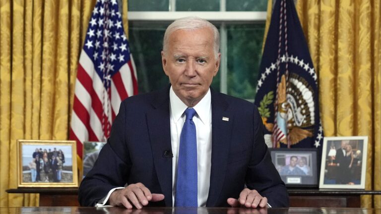 Joe Biden elmondta, miért lépett vissza