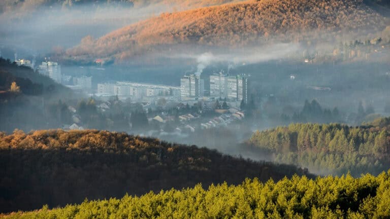 Elérte a kifogásolt szintet a levegő minősége Salgótarjánban