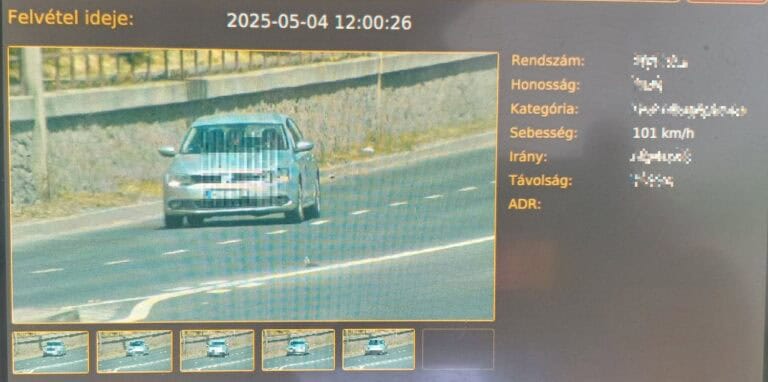 Gyorshajtók tolták túl a gázpedált Salgótarján belvárosában