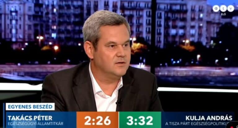 “Nem hittem a fülemnek!” – A tegnapi vita talán legmegdöbbentőbb pillanata, amikor kiderült, hogy Takács Péternek fogalma sincs, milyen állapotban van a magyar egészségügy