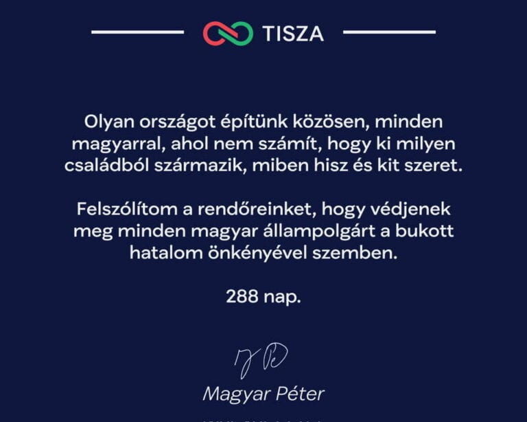 Magyar Péter üzent Orbán Viktornak a Pride kapcsán: „Nem a megosztás, hanem az egység a feladat”