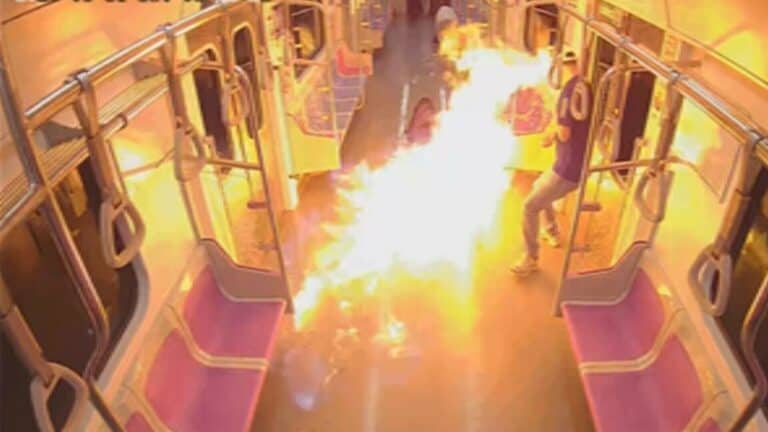 Benzines támadás egy metrókocsiban: 21-en kórházba kerültek VIDEÓ