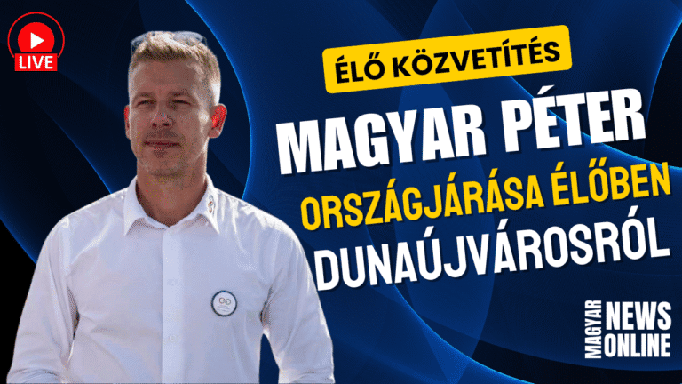 Nehogy lemaradjon: Élőben közvetítjük vasárnap 11 órától Magyar Péter országjárását Kötcséről
