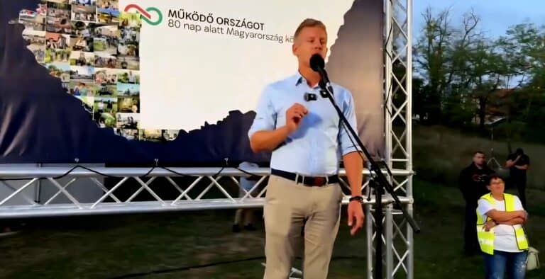 Élőben közvetíti a Magyar News Online Magyar Péter országjárását