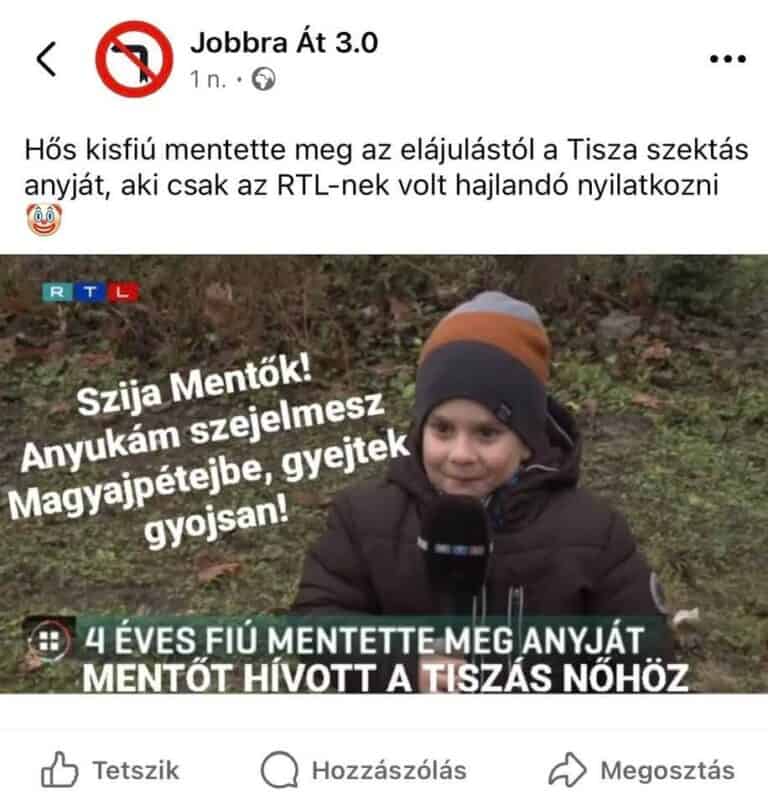 1. Boldog kisfiú mentette meg anyját a Tisza szökőárjától.