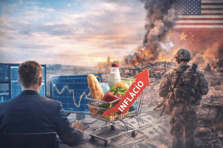 Általános inflációs válság a háborús konfliktus és gazdasági problémák miatt, összeomló árak és növekvő árucikkek.