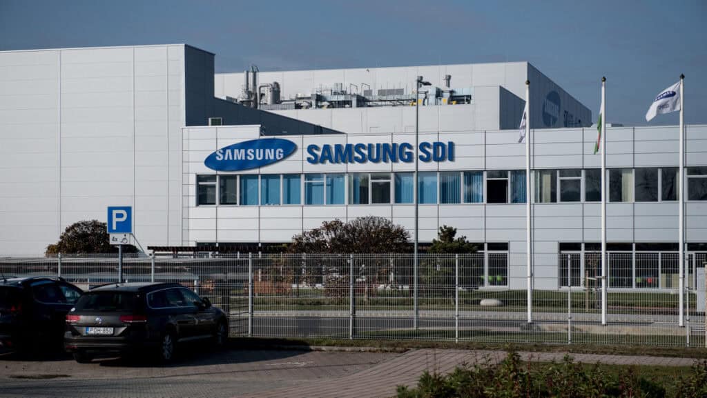 Samsung SDI gyár, ahol vegyi anyagok szennyezik a környezetet.