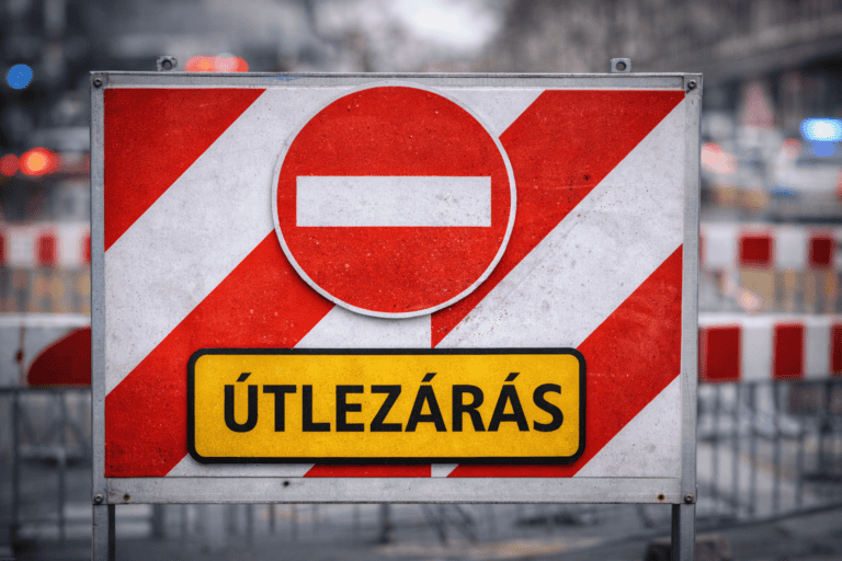 Útlezárás Budapest központjában március 15-én a nemzeti ünnep miatt.